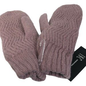 INC International Concepts Knit Mittens Mauve Christmas Gift Free Shipping